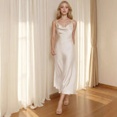 Women’s Elegant French Strap Dress – Sleeveless High Waist One-Piece | Lovana UK